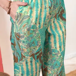 Anouk Printed  Top With Palazzo  Co-Ords image 3