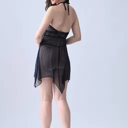 DressBerry Net Baby Doll with Asymmetric Hemline-picture-21