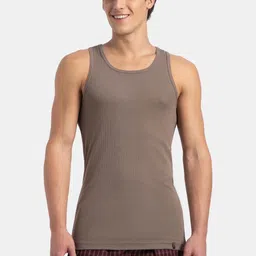 Jockey Cotton Rib Round Neck Gym Vest-picture-34