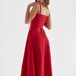 SYYNCRO Fit & Flare Midi Dress image 4