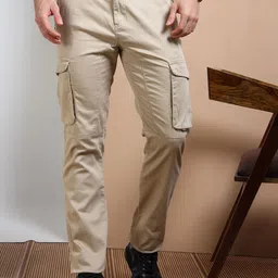 RIGS AND RAGS Men Original Straight Fit Mid-Rise Cargos-picture-31
