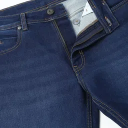 Peter England Casuals Men Regular Fit Mid-Rise Light Fade Jeans image 2