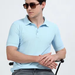 QUCO Poly Pique Structured Polo T-Shirt-picture-40