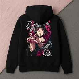 rarfashionater Men Full Sleeve Printed Hooded Sweatshirt image 1