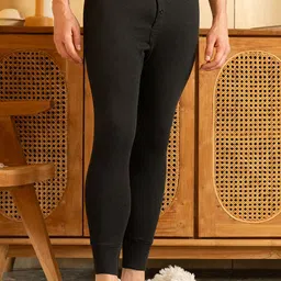 Lux Cottswool Men Ribbed Cotton Thermal Top image 2