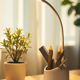 drova Study Table Lamp Rechargeable LED | Dimmable 3 Mode | Pen Mobile Stand Study Lamp-picture-20