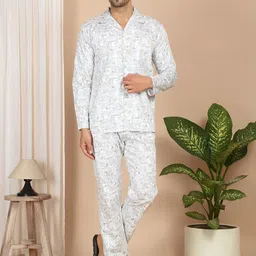 Sweet Dreams Men Printed Night suit-picture-25