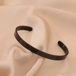 RUHI COLLECTION Unisex Hand Painted Rhodium-Plated Cuff Bracelet image 4