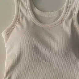 miss mosa by akanksha Alamode By Akanksha Women Beige Stormie Tank Tops With Inbuilt Bra image 2