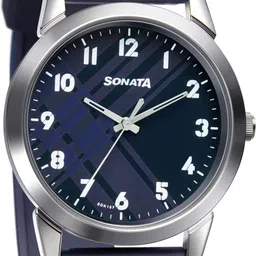 sonata Essential Gents Analog Watch - For Men NP77107SP03W image 2