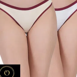 ORLIZEA Set Of 2 Cotton Blend Thongs-picture-39