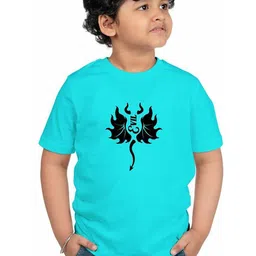 Chombooka Kids Printed Pure Cotton T-shirt-image-48
