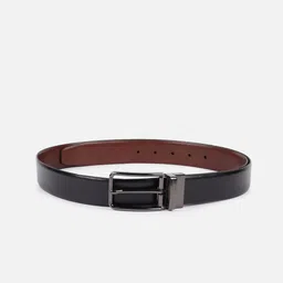 Van Heusen Men Textured Leather Formal Belt image 3
