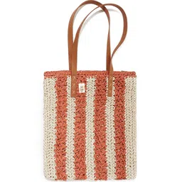 NFI essentials Ethnic Motifs Textured Shopper Hobo Bag With Cut Work image 1
