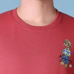 V-Mart Men Printed Cotton Sweatshirt image 5