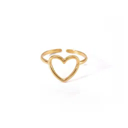 Jewels Galaxy Gold-Plated Anti Tarnish Finger Ring image 4