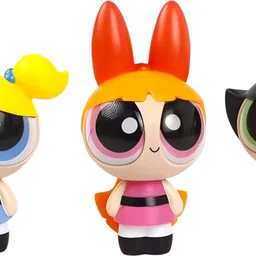 rvm toys Powerpuff Girls Action Figure Set Blossom Bubbles Buttercup Collectible-picture-29