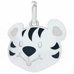 925 SILLER 925 Sterling Silver Rhodium-Plated Animal Shaped Pendants-picture-43