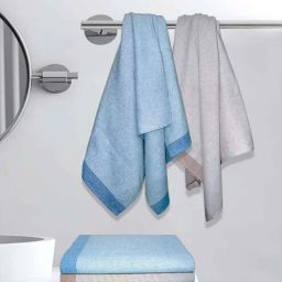 athom living Multicolour Cotton Striped 220 GSM Bath Towels 4 Pc-picture-48