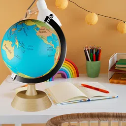 parampara Decorative Globe Table Decoration Only Decorative World Globe image 5