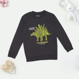 Pantaloons Junior Boys Graphic Printed Full Sleeve Sweatshirt-picture-3