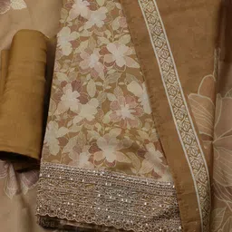 Meena Bazaar Printed Unstitched Dress Material-image-94