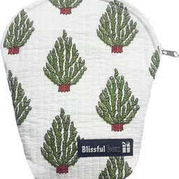 blissfulbox Women White Cosmetic Bag-picture-42