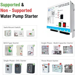 Clickon Retail Fully Automatic Water Level Controller with SS Sensor for Single Tank (CRWLC201) Wired Sensor Security System image 4