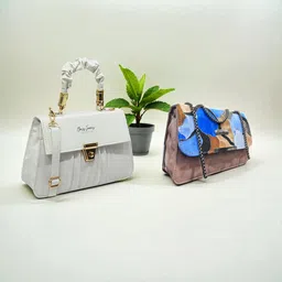 CLARIS JAMES Self Design Crossbody Sling Bag-picture-36