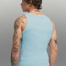 Uniplanet store Printed Cotton Innerwear Vests UVM-THOR-HMMR-SKBL-S image 2