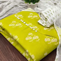 Rangtulika Ethnics Floral Printed Unstitched Dress Material-picture-28