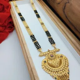 niva fashion Gold-Plated Brass Mangalsutra-picture-40