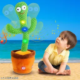 piyush Funny Talking Cactus Toy with Glowing LED Display-picture-21