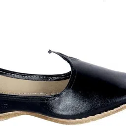 panahi Black Rajasthani Mojari Mojaris For Men image 2