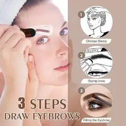 agley Eyebrow Shaping Kit Long Lasting Shape Brow Contour 10 g (Dark Brown) 10 g-picture-13