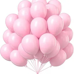 aniloons Solid Pink Pastel Balloons Decoration Kit. Balloon-picture-26