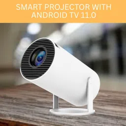 Clairbell Protable Projector for Home 4K Support With Built-in Apps Netflix, YouTubeY333 (4500 lm / 1 Speaker / Wireless / Remote Controller) Portable Projector-picture-47