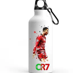 trendblend Ronaldo CR7 Stylish Printed Sipper Sublimation 750 ml Water Bottle-picture-37