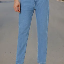 urbano fashion Men Tapered Fit Mid Rise Blue Jeans-picture-28
