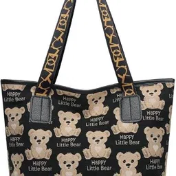 backroar Women Black Tote-picture-45