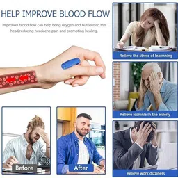 EKiN U clip Tension Relief and Headache Relief Hand Clip Massager image 5
