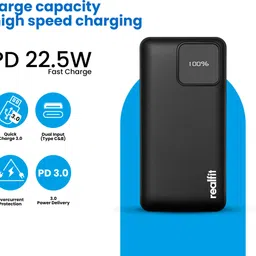 realfit 10000 mAh Power Bank image 2