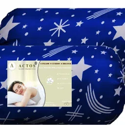 actos Star Print Microfibre Geometric Bolster Pack of 2-picture-22