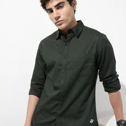 roadster Men Regular Fit Solid Casual Shirt-picture-12