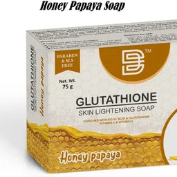dextron Glutathione Skin Lightening Honey Papaya Soap With Kojic Acid Vitamin C D-picture-11