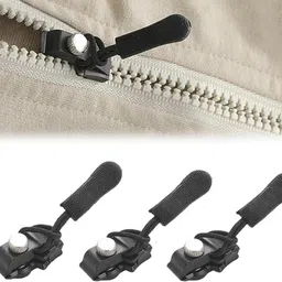 siopaworld Zipper Repair Replacement Plastic Instant Zipper Sliders Pull for Sliding Teeth Zipper Pull-picture-27