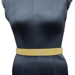 dakh Women Casual Tan Fabric Belt image 3