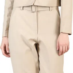 dlanxa Women Solid Single Breasted Casual Blazer image 3