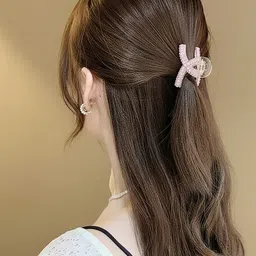 hair sparkles 3 PCS of Crystal Rhinestone Hair Clips Set Hair Claw image 4