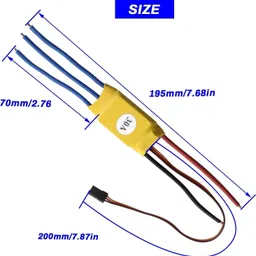 3ree POWER 30A Brushless Motor Speed Controller BEC ESC-Electronic Speed Electronic Components Electronic Hobby Kit image 3